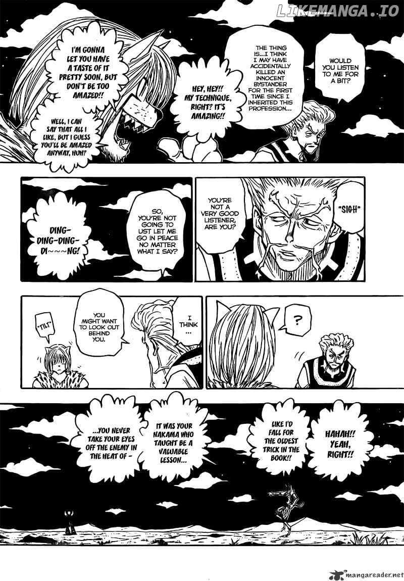 Hunter x Hunter, Chapter 278 image 14